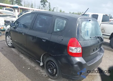 2007 Honda Fit Sport z USA, uszkodzony, nr VIN JHMGD38657S024112